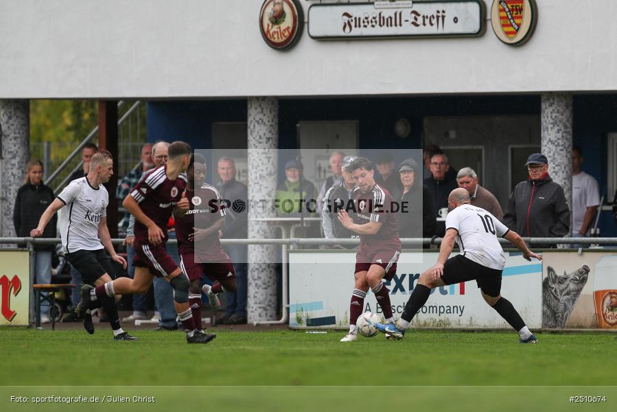 sport, action, TuS Röllbach, TUS, TSV Lohr, TSV, Sportgelände, Lohr am Main, Fussball, Bezirksliga Unterfranken West, BFV, 21.09.2025, 10. Spieltag - Bild-ID: 2510674