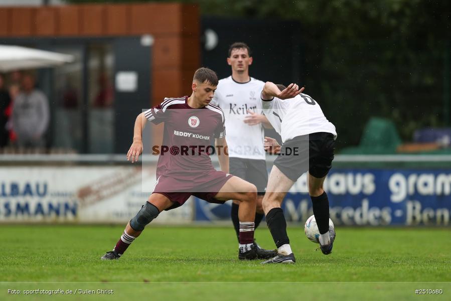 sport, action, TuS Röllbach, TUS, TSV Lohr, TSV, Sportgelände, Lohr am Main, Fussball, Bezirksliga Unterfranken West, BFV, 21.09.2025, 10. Spieltag - Bild-ID: 2510680