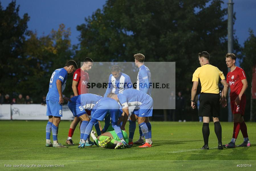 NGN Arena, Aubstadt, 23.09.2025, sport, action, Fussball, BFV, Regionalliga Bayern, 10. Spieltag, FVI, TSV, FV Illertissen, TSV Aubstadt - Bild-ID: 2510714