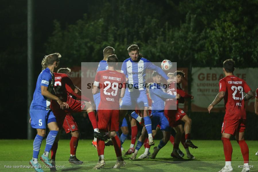 sport, action, TSV Aubstadt, TSV, Regionalliga Bayern, NGN Arena, Fussball, FVI, FV Illertissen, BFV, Aubstadt, 23.09.2025, 10. Spieltag - Bild-ID: 2510759