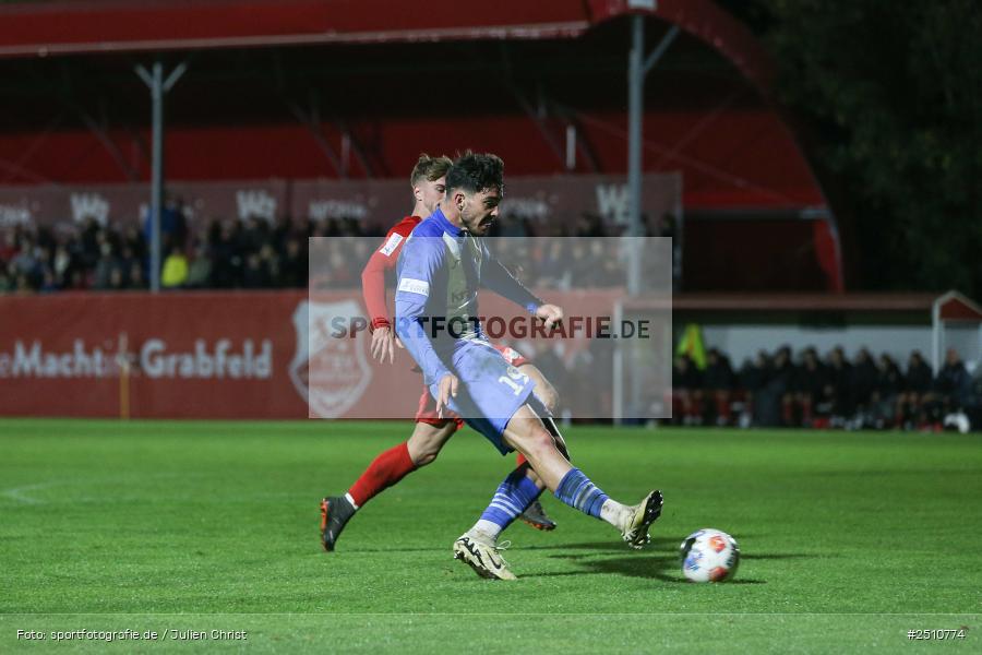 sport, action, TSV Aubstadt, TSV, Regionalliga Bayern, NGN Arena, Fussball, FVI, FV Illertissen, BFV, Aubstadt, 23.09.2025, 10. Spieltag - Bild-ID: 2510774