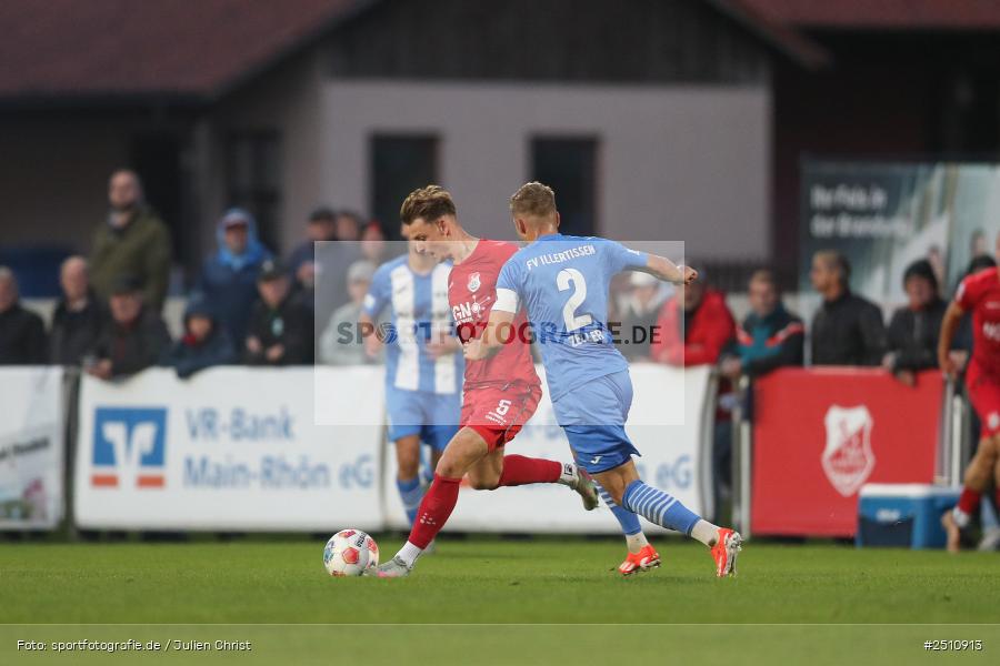 sport, action, TSV Aubstadt, TSV, Regionalliga Bayern, NGN Arena, Fussball, FVI, FV Illertissen, BFV, Aubstadt, 23.09.2025, 10. Spieltag - Bild-ID: 2510913