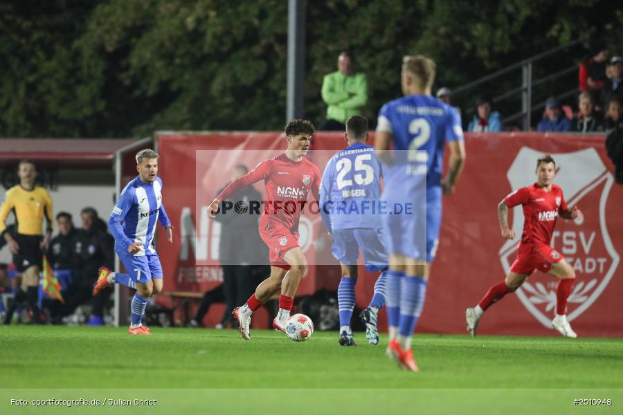 sport, action, TSV Aubstadt, TSV, Regionalliga Bayern, NGN Arena, Fussball, FVI, FV Illertissen, BFV, Aubstadt, 23.09.2025, 10. Spieltag - Bild-ID: 2510948