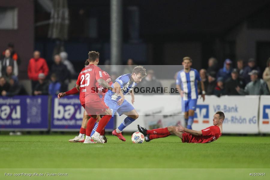 sport, action, TSV Aubstadt, TSV, Regionalliga Bayern, NGN Arena, Fussball, FVI, FV Illertissen, BFV, Aubstadt, 23.09.2025, 10. Spieltag - Bild-ID: 2510951