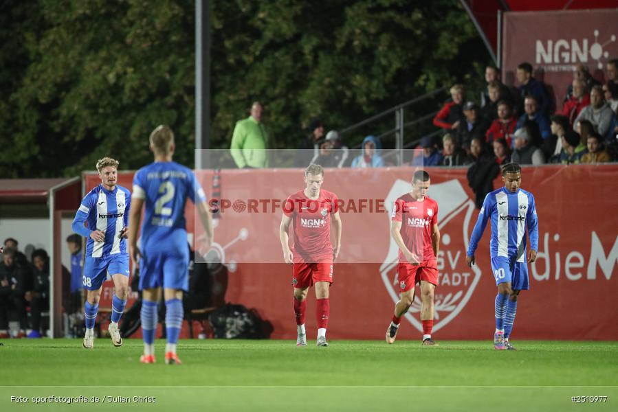 sport, action, TSV Aubstadt, TSV, Regionalliga Bayern, NGN Arena, Fussball, FVI, FV Illertissen, BFV, Aubstadt, 23.09.2025, 10. Spieltag - Bild-ID: 2510977