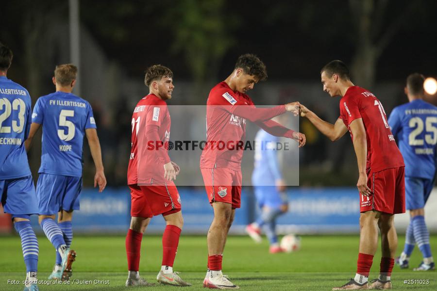 sport, action, TSV Aubstadt, TSV, Regionalliga Bayern, NGN Arena, Fussball, FVI, FV Illertissen, BFV, Aubstadt, 23.09.2025, 10. Spieltag - Bild-ID: 2511023