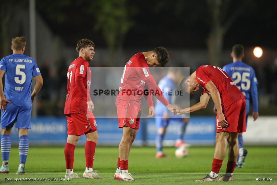 sport, action, TSV Aubstadt, TSV, Regionalliga Bayern, NGN Arena, Fussball, FVI, FV Illertissen, BFV, Aubstadt, 23.09.2025, 10. Spieltag - Bild-ID: 2511024