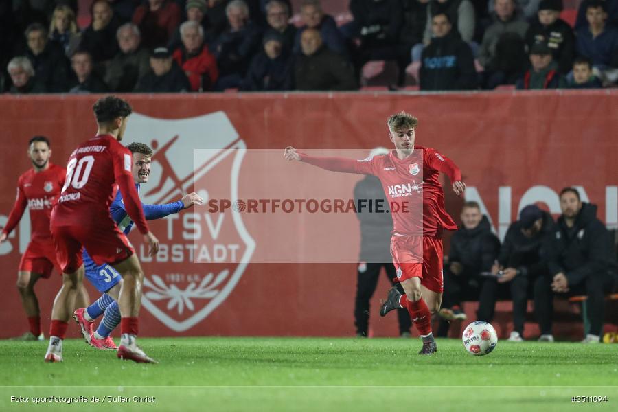sport, action, TSV Aubstadt, TSV, Regionalliga Bayern, NGN Arena, Fussball, FVI, FV Illertissen, BFV, Aubstadt, 23.09.2025, 10. Spieltag - Bild-ID: 2511094