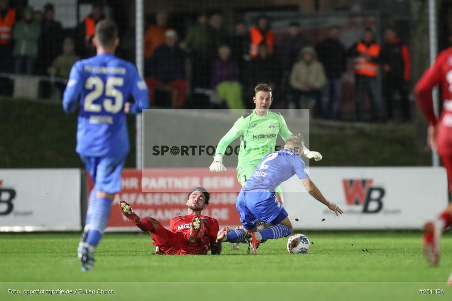sport, action, TSV Aubstadt, TSV, Regionalliga Bayern, NGN Arena, Fussball, FVI, FV Illertissen, BFV, Aubstadt, 23.09.2025, 10. Spieltag - Bild-ID: 2511136