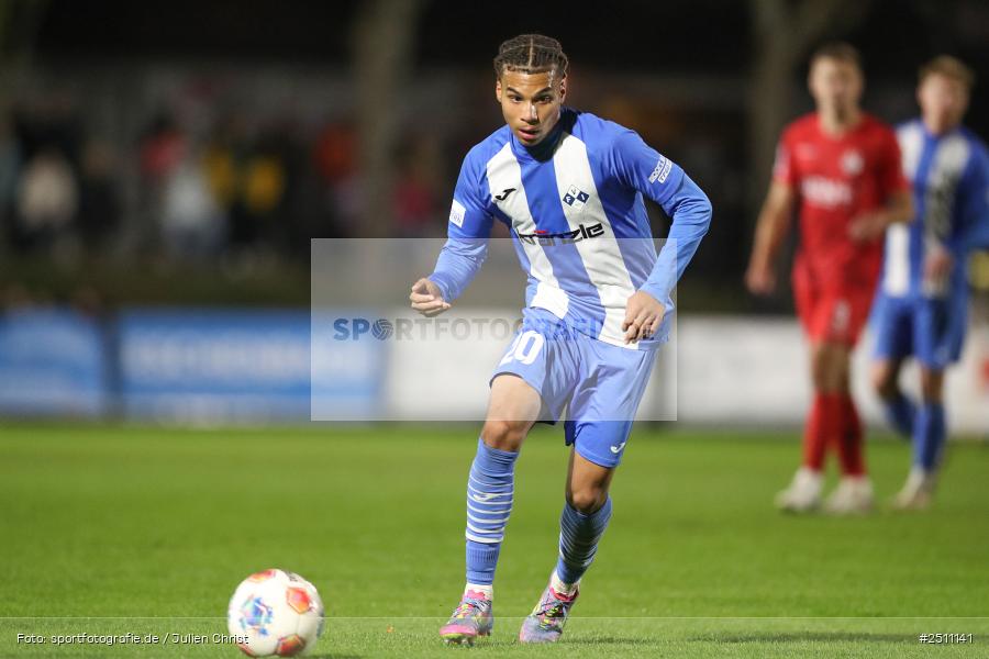 sport, action, TSV Aubstadt, TSV, Regionalliga Bayern, NGN Arena, Fussball, FVI, FV Illertissen, BFV, Aubstadt, 23.09.2025, 10. Spieltag - Bild-ID: 2511141