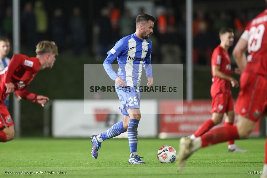 sport, action, TSV Aubstadt, TSV, Regionalliga Bayern, NGN Arena, Fussball, FVI, FV Illertissen, BFV, Aubstadt, 23.09.2025, 10. Spieltag - Bild-ID: 2511158