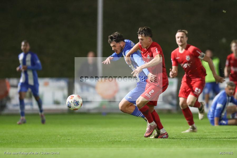 sport, action, TSV Aubstadt, TSV, Regionalliga Bayern, NGN Arena, Fussball, FVI, FV Illertissen, BFV, Aubstadt, 23.09.2025, 10. Spieltag - Bild-ID: 2511185