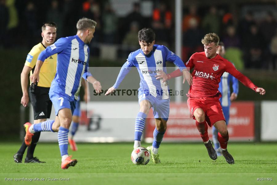 sport, action, TSV Aubstadt, TSV, Regionalliga Bayern, NGN Arena, Fussball, FVI, FV Illertissen, BFV, Aubstadt, 23.09.2025, 10. Spieltag - Bild-ID: 2511193
