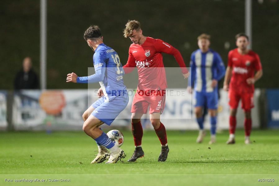 sport, action, TSV Aubstadt, TSV, Regionalliga Bayern, NGN Arena, Fussball, FVI, FV Illertissen, BFV, Aubstadt, 23.09.2025, 10. Spieltag - Bild-ID: 2511205