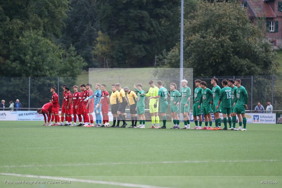 sport, action, TuS Frammersbach, TUS, TSV Großbardorf, TSV, Landesliga Nordwest, Fussball, Fuhrmann Arena, Frammersbach, BFV, 26.09.2025, 13. Spieltag - Bild-ID: 2511266