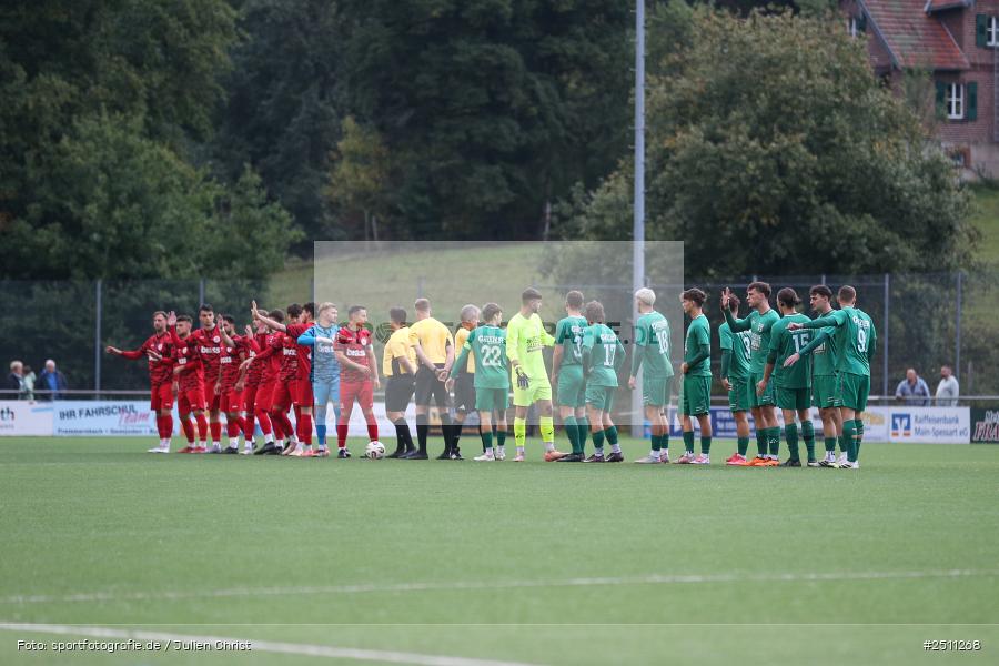 sport, action, TuS Frammersbach, TUS, TSV Großbardorf, TSV, Landesliga Nordwest, Fussball, Fuhrmann Arena, Frammersbach, BFV, 26.09.2025, 13. Spieltag - Bild-ID: 2511268