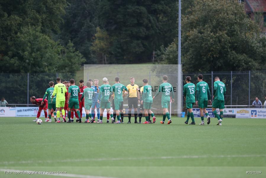 sport, action, TuS Frammersbach, TUS, TSV Großbardorf, TSV, Landesliga Nordwest, Fussball, Fuhrmann Arena, Frammersbach, BFV, 26.09.2025, 13. Spieltag - Bild-ID: 2511269