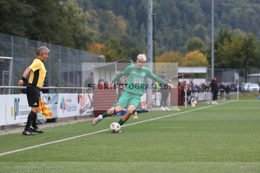 sport, action, TuS Frammersbach, TUS, TSV Großbardorf, TSV, Landesliga Nordwest, Fussball, Fuhrmann Arena, Frammersbach, BFV, 26.09.2025, 13. Spieltag - Bild-ID: 2511271