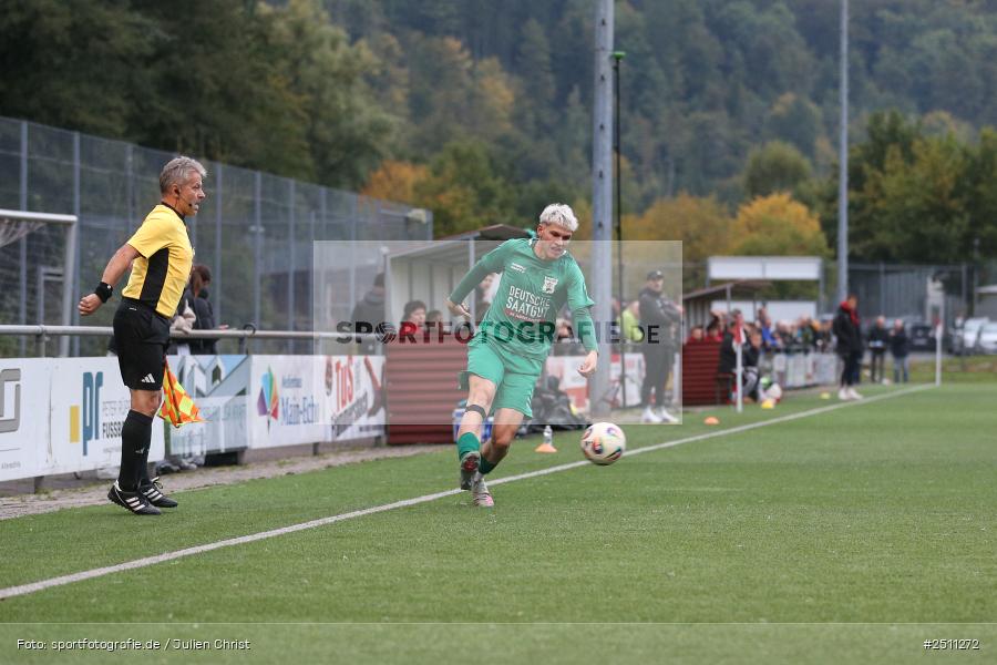 sport, action, TuS Frammersbach, TUS, TSV Großbardorf, TSV, Landesliga Nordwest, Fussball, Fuhrmann Arena, Frammersbach, BFV, 26.09.2025, 13. Spieltag - Bild-ID: 2511272