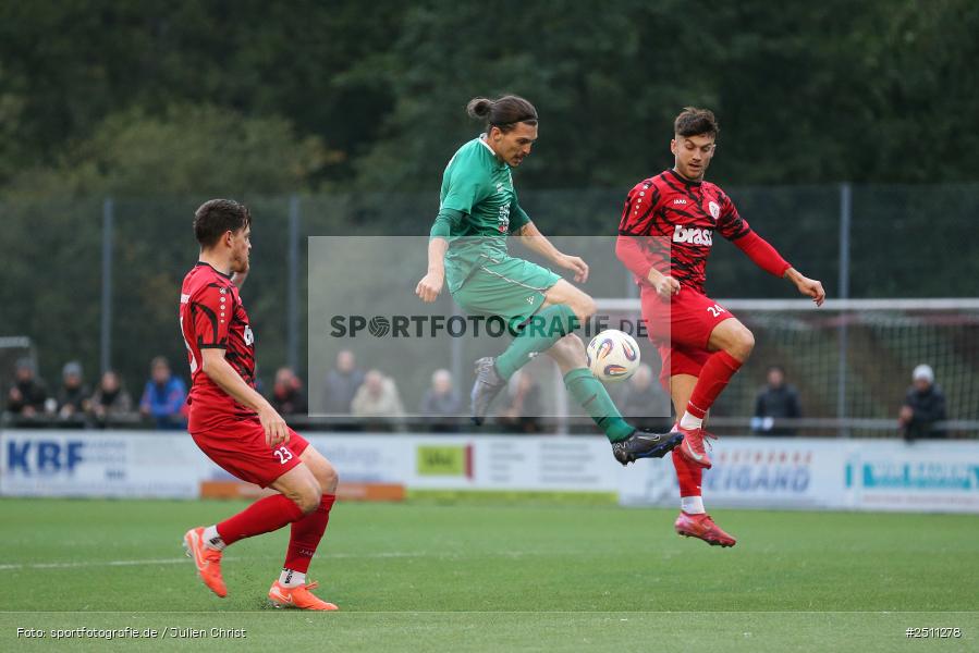 sport, action, TuS Frammersbach, TUS, TSV Großbardorf, TSV, Landesliga Nordwest, Fussball, Fuhrmann Arena, Frammersbach, BFV, 26.09.2025, 13. Spieltag - Bild-ID: 2511278