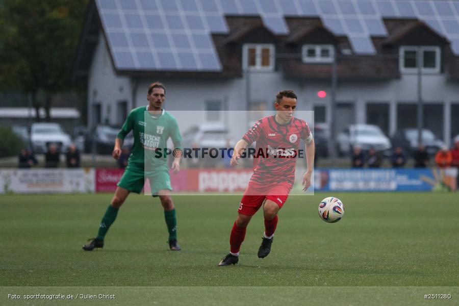 sport, action, TuS Frammersbach, TUS, TSV Großbardorf, TSV, Landesliga Nordwest, Fussball, Fuhrmann Arena, Frammersbach, BFV, 26.09.2025, 13. Spieltag - Bild-ID: 2511280