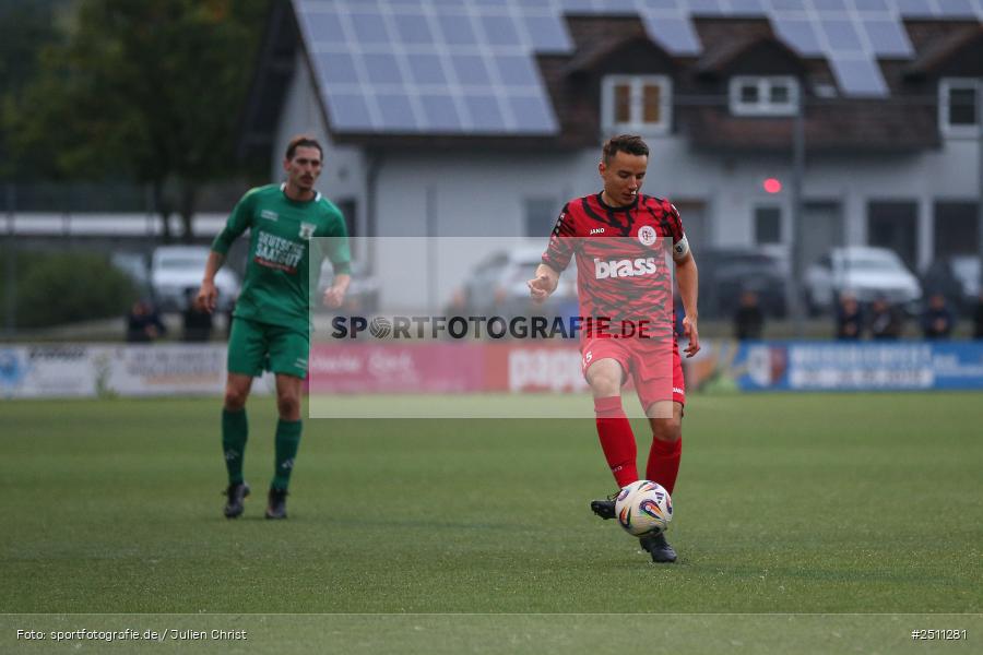 sport, action, TuS Frammersbach, TUS, TSV Großbardorf, TSV, Landesliga Nordwest, Fussball, Fuhrmann Arena, Frammersbach, BFV, 26.09.2025, 13. Spieltag - Bild-ID: 2511281