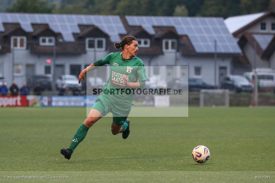 sport, action, TuS Frammersbach, TUS, TSV Großbardorf, TSV, Landesliga Nordwest, Fussball, Fuhrmann Arena, Frammersbach, BFV, 26.09.2025, 13. Spieltag - Bild-ID: 2511291