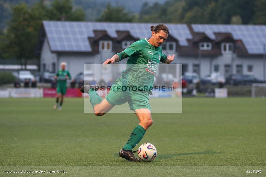 sport, action, TuS Frammersbach, TUS, TSV Großbardorf, TSV, Landesliga Nordwest, Fussball, Fuhrmann Arena, Frammersbach, BFV, 26.09.2025, 13. Spieltag - Bild-ID: 2511293
