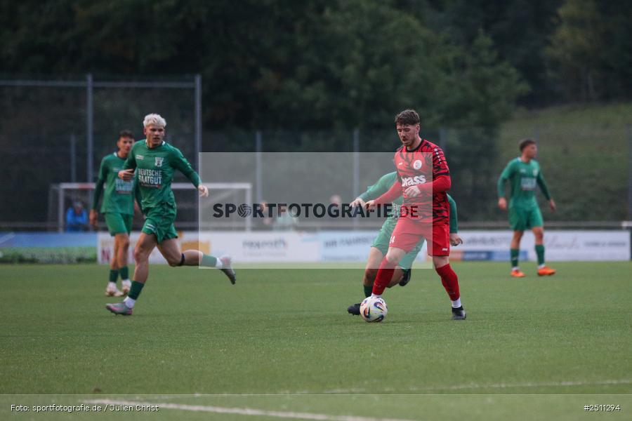 sport, action, TuS Frammersbach, TUS, TSV Großbardorf, TSV, Landesliga Nordwest, Fussball, Fuhrmann Arena, Frammersbach, BFV, 26.09.2025, 13. Spieltag - Bild-ID: 2511294