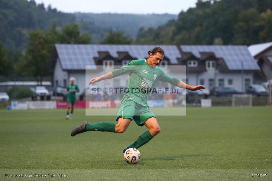 sport, action, TuS Frammersbach, TUS, TSV Großbardorf, TSV, Landesliga Nordwest, Fussball, Fuhrmann Arena, Frammersbach, BFV, 26.09.2025, 13. Spieltag - Bild-ID: 2511295