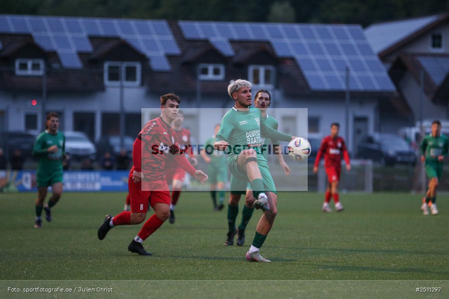 sport, action, TuS Frammersbach, TUS, TSV Großbardorf, TSV, Landesliga Nordwest, Fussball, Fuhrmann Arena, Frammersbach, BFV, 26.09.2025, 13. Spieltag - Bild-ID: 2511297