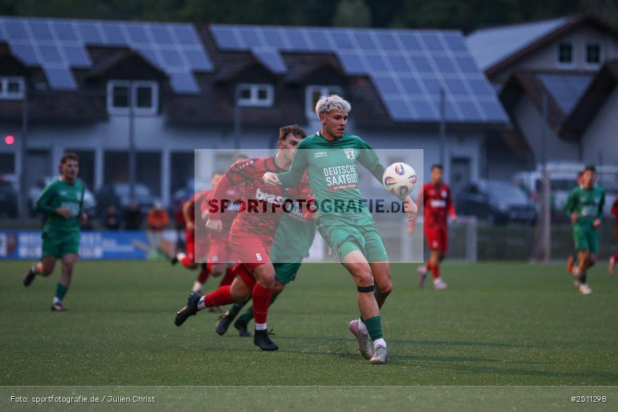 sport, action, TuS Frammersbach, TUS, TSV Großbardorf, TSV, Landesliga Nordwest, Fussball, Fuhrmann Arena, Frammersbach, BFV, 26.09.2025, 13. Spieltag - Bild-ID: 2511298