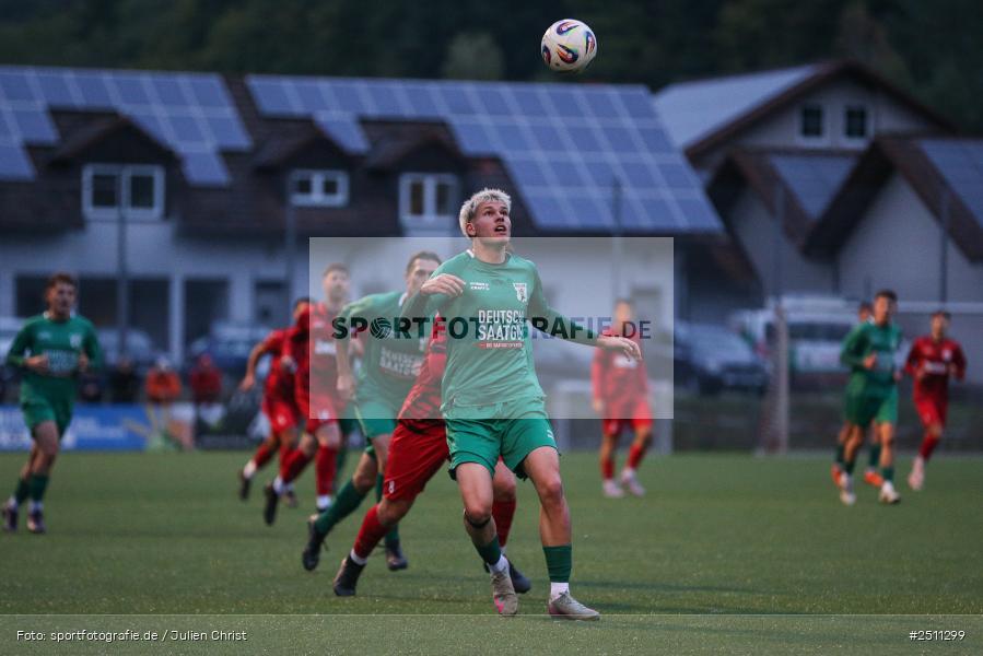 sport, action, TuS Frammersbach, TUS, TSV Großbardorf, TSV, Landesliga Nordwest, Fussball, Fuhrmann Arena, Frammersbach, BFV, 26.09.2025, 13. Spieltag - Bild-ID: 2511299