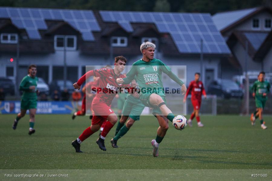 sport, action, TuS Frammersbach, TUS, TSV Großbardorf, TSV, Landesliga Nordwest, Fussball, Fuhrmann Arena, Frammersbach, BFV, 26.09.2025, 13. Spieltag - Bild-ID: 2511300