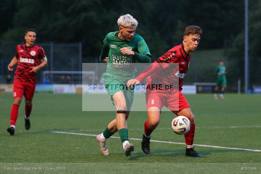 sport, action, TuS Frammersbach, TUS, TSV Großbardorf, TSV, Landesliga Nordwest, Fussball, Fuhrmann Arena, Frammersbach, BFV, 26.09.2025, 13. Spieltag - Bild-ID: 2511304