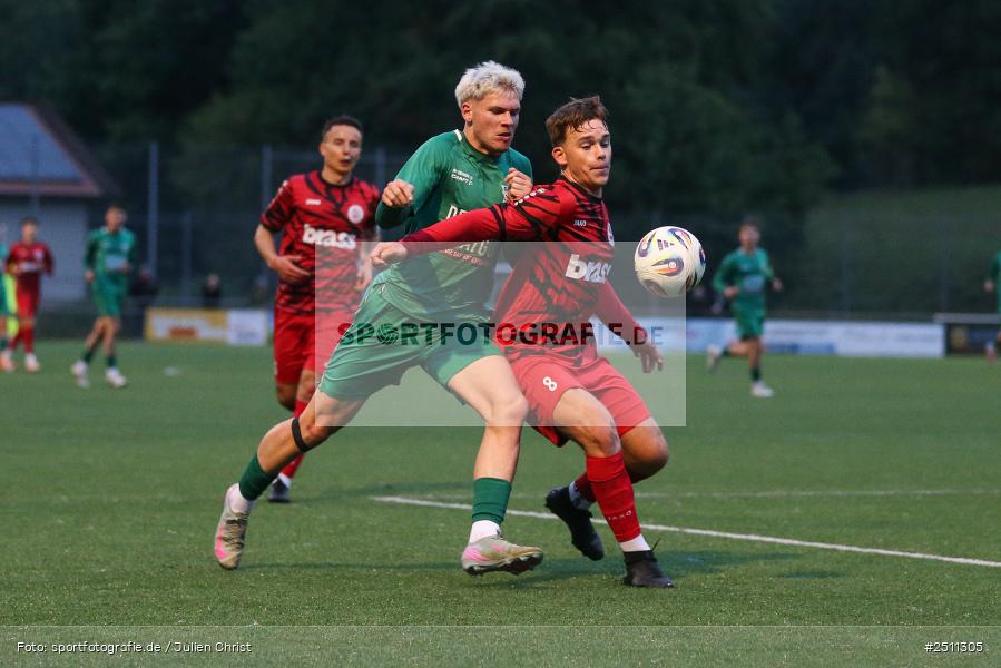sport, action, TuS Frammersbach, TUS, TSV Großbardorf, TSV, Landesliga Nordwest, Fussball, Fuhrmann Arena, Frammersbach, BFV, 26.09.2025, 13. Spieltag - Bild-ID: 2511305