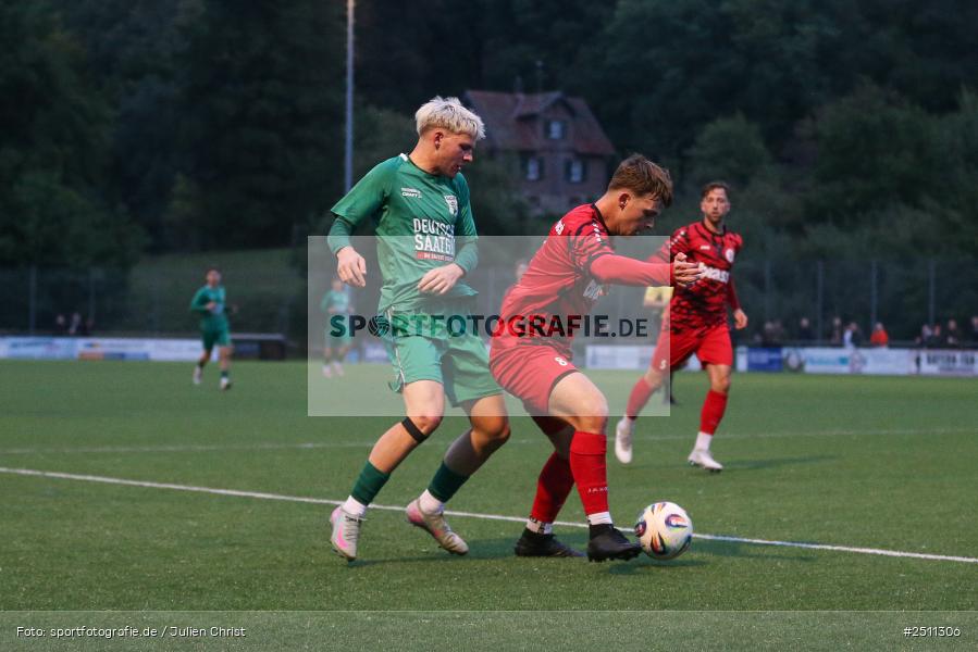 sport, action, TuS Frammersbach, TUS, TSV Großbardorf, TSV, Landesliga Nordwest, Fussball, Fuhrmann Arena, Frammersbach, BFV, 26.09.2025, 13. Spieltag - Bild-ID: 2511306