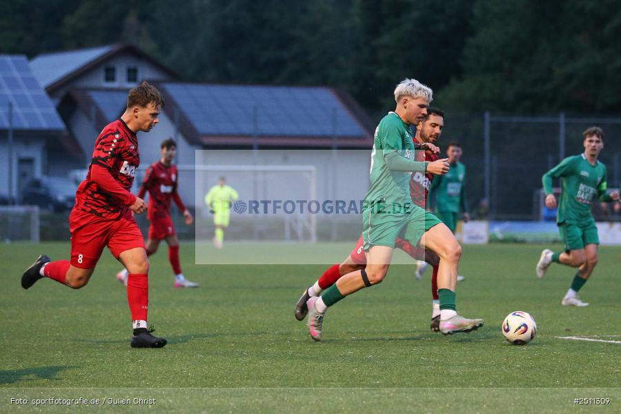 sport, action, TuS Frammersbach, TUS, TSV Großbardorf, TSV, Landesliga Nordwest, Fussball, Fuhrmann Arena, Frammersbach, BFV, 26.09.2025, 13. Spieltag - Bild-ID: 2511309