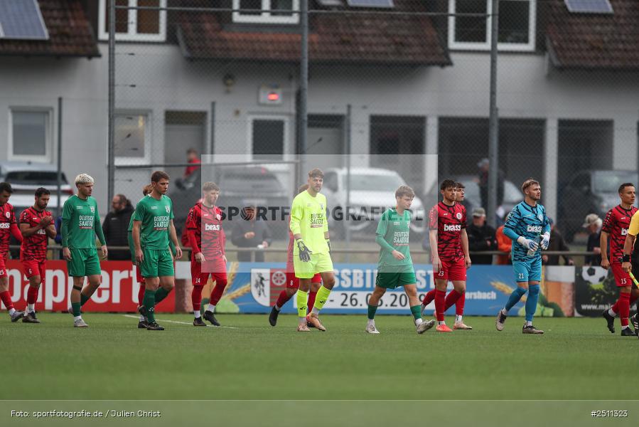 sport, action, TuS Frammersbach, TUS, TSV Großbardorf, TSV, Landesliga Nordwest, Fussball, Fuhrmann Arena, Frammersbach, BFV, 26.09.2025, 13. Spieltag - Bild-ID: 2511323