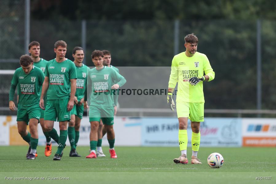 sport, action, TuS Frammersbach, TUS, TSV Großbardorf, TSV, Landesliga Nordwest, Fussball, Fuhrmann Arena, Frammersbach, BFV, 26.09.2025, 13. Spieltag - Bild-ID: 2511327