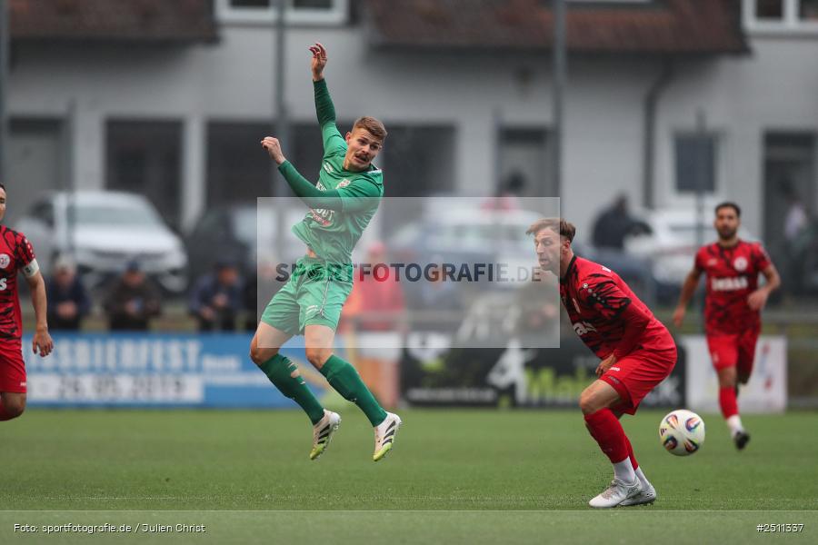 sport, action, TuS Frammersbach, TUS, TSV Großbardorf, TSV, Landesliga Nordwest, Fussball, Fuhrmann Arena, Frammersbach, BFV, 26.09.2025, 13. Spieltag - Bild-ID: 2511337