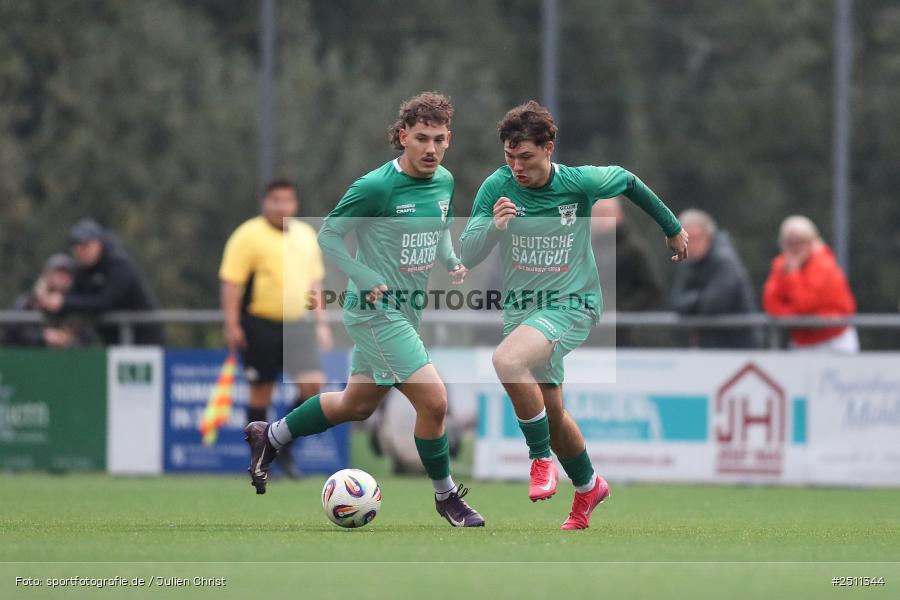 sport, action, TuS Frammersbach, TUS, TSV Großbardorf, TSV, Landesliga Nordwest, Fussball, Fuhrmann Arena, Frammersbach, BFV, 26.09.2025, 13. Spieltag - Bild-ID: 2511344