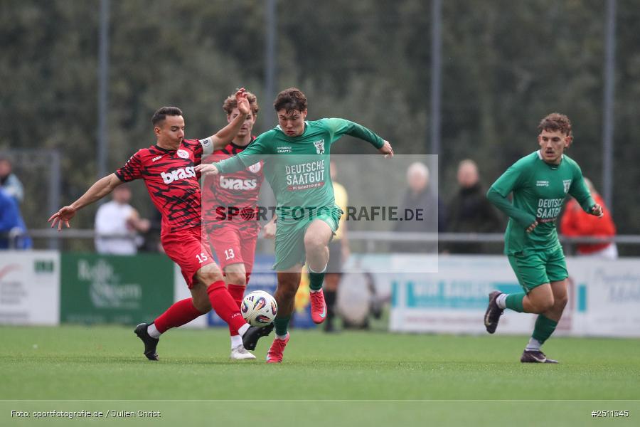 sport, action, TuS Frammersbach, TUS, TSV Großbardorf, TSV, Landesliga Nordwest, Fussball, Fuhrmann Arena, Frammersbach, BFV, 26.09.2025, 13. Spieltag - Bild-ID: 2511345