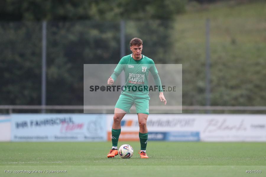 sport, action, TuS Frammersbach, TUS, TSV Großbardorf, TSV, Landesliga Nordwest, Fussball, Fuhrmann Arena, Frammersbach, BFV, 26.09.2025, 13. Spieltag - Bild-ID: 2511350