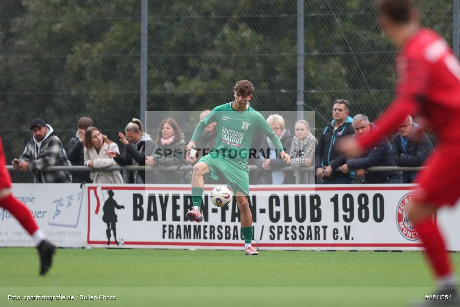 sport, action, TuS Frammersbach, TUS, TSV Großbardorf, TSV, Landesliga Nordwest, Fussball, Fuhrmann Arena, Frammersbach, BFV, 26.09.2025, 13. Spieltag - Bild-ID: 2511354