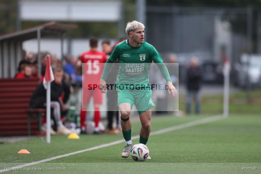 sport, action, TuS Frammersbach, TUS, TSV Großbardorf, TSV, Landesliga Nordwest, Fussball, Fuhrmann Arena, Frammersbach, BFV, 26.09.2025, 13. Spieltag - Bild-ID: 2511367