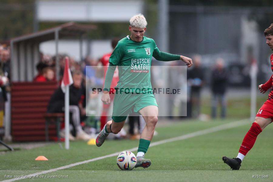 sport, action, TuS Frammersbach, TUS, TSV Großbardorf, TSV, Landesliga Nordwest, Fussball, Fuhrmann Arena, Frammersbach, BFV, 26.09.2025, 13. Spieltag - Bild-ID: 2511368