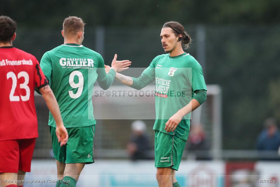 sport, action, TuS Frammersbach, TUS, TSV Großbardorf, TSV, Landesliga Nordwest, Fussball, Fuhrmann Arena, Frammersbach, BFV, 26.09.2025, 13. Spieltag - Bild-ID: 2511370