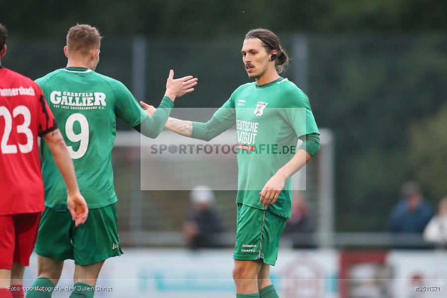 sport, action, TuS Frammersbach, TUS, TSV Großbardorf, TSV, Landesliga Nordwest, Fussball, Fuhrmann Arena, Frammersbach, BFV, 26.09.2025, 13. Spieltag - Bild-ID: 2511371