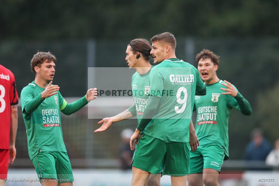 sport, action, TuS Frammersbach, TUS, TSV Großbardorf, TSV, Landesliga Nordwest, Fussball, Fuhrmann Arena, Frammersbach, BFV, 26.09.2025, 13. Spieltag - Bild-ID: 2511373